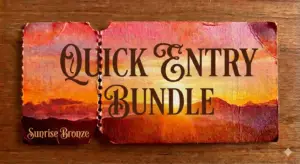 Sun Rise Bronze Quick Entry Bundle (3 items) $65 value
